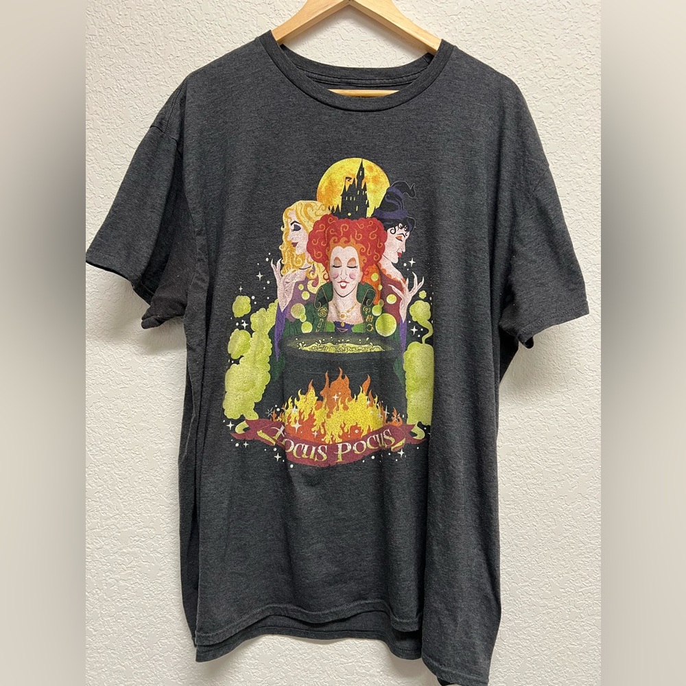 *Hocus Pocus Vintage Style Charcoal Heather Men’s/Unisex cut Halloween XXL